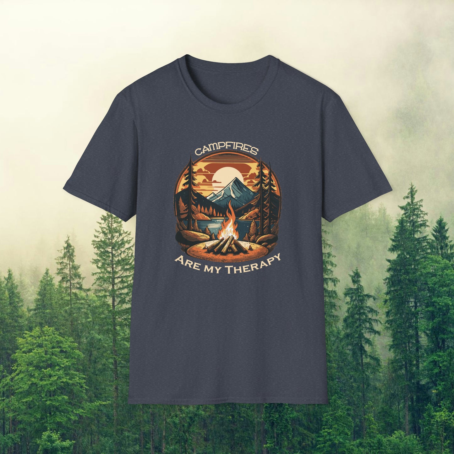 Campfire Therapy - Sasquatchin' Adventure Tee