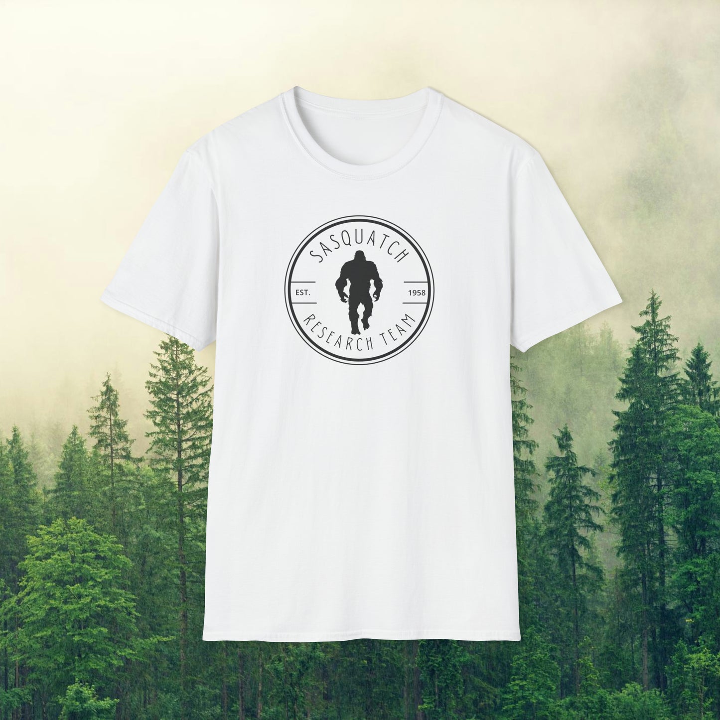 Sasquatch Research Team - Sasquatchin' Adventure Tee