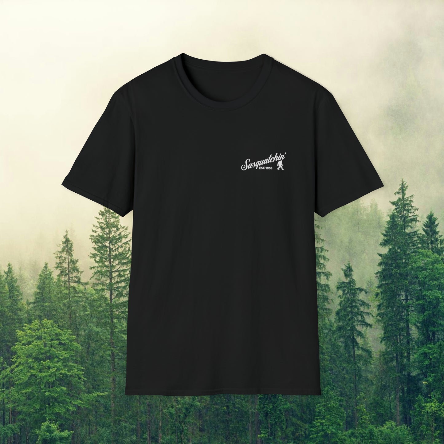 Sasquatchin' Est. 1958 Pocket Logo - Sasquatchin' Adventure Tee