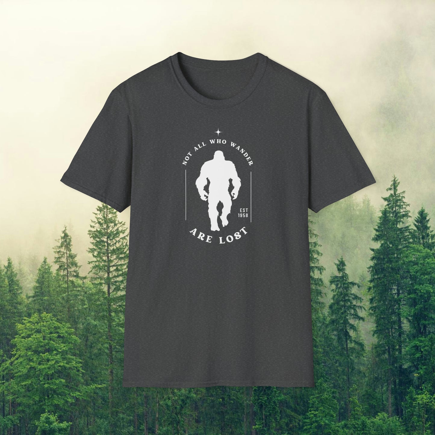 Bigfoot Wanderlust: Sasquatchin' Adventure Tee