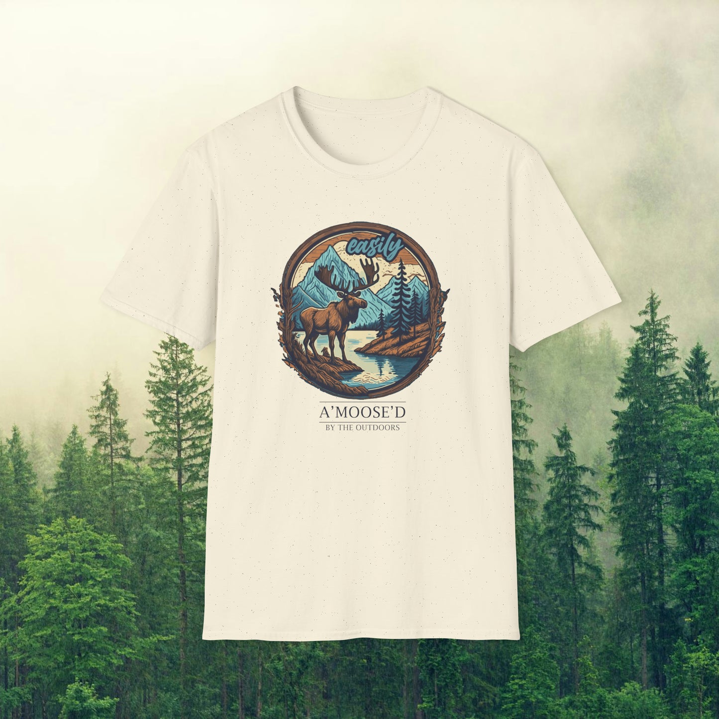 Nature's A'moose'ment - Sasquatchin' Adventure Tee