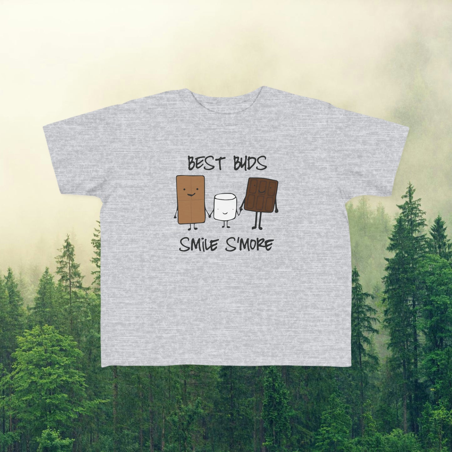 Best Buds Smile S'more: Campfire Life Toddler Tee