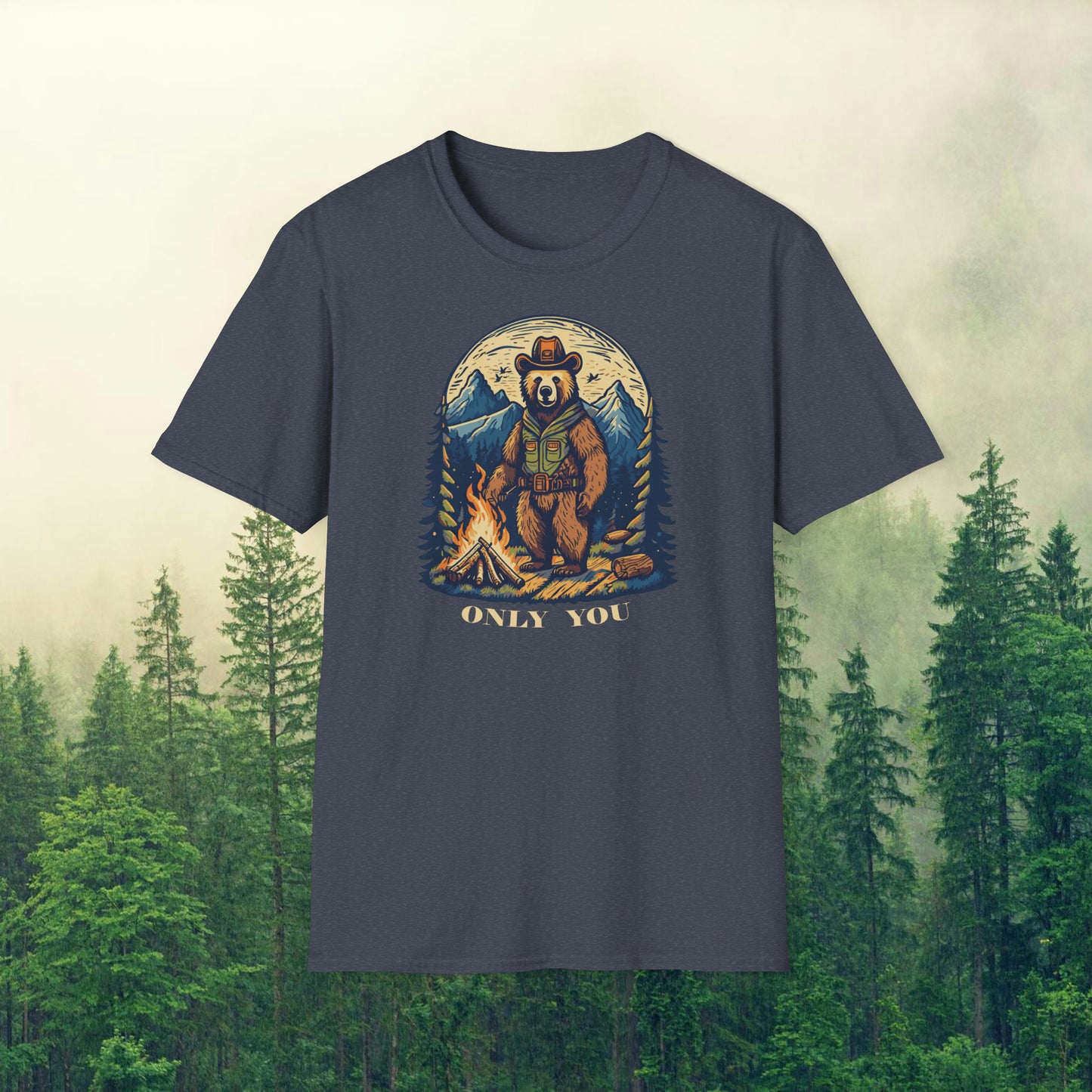 Smokey's Fire Safety - Sasquatchin' Adventure Tee