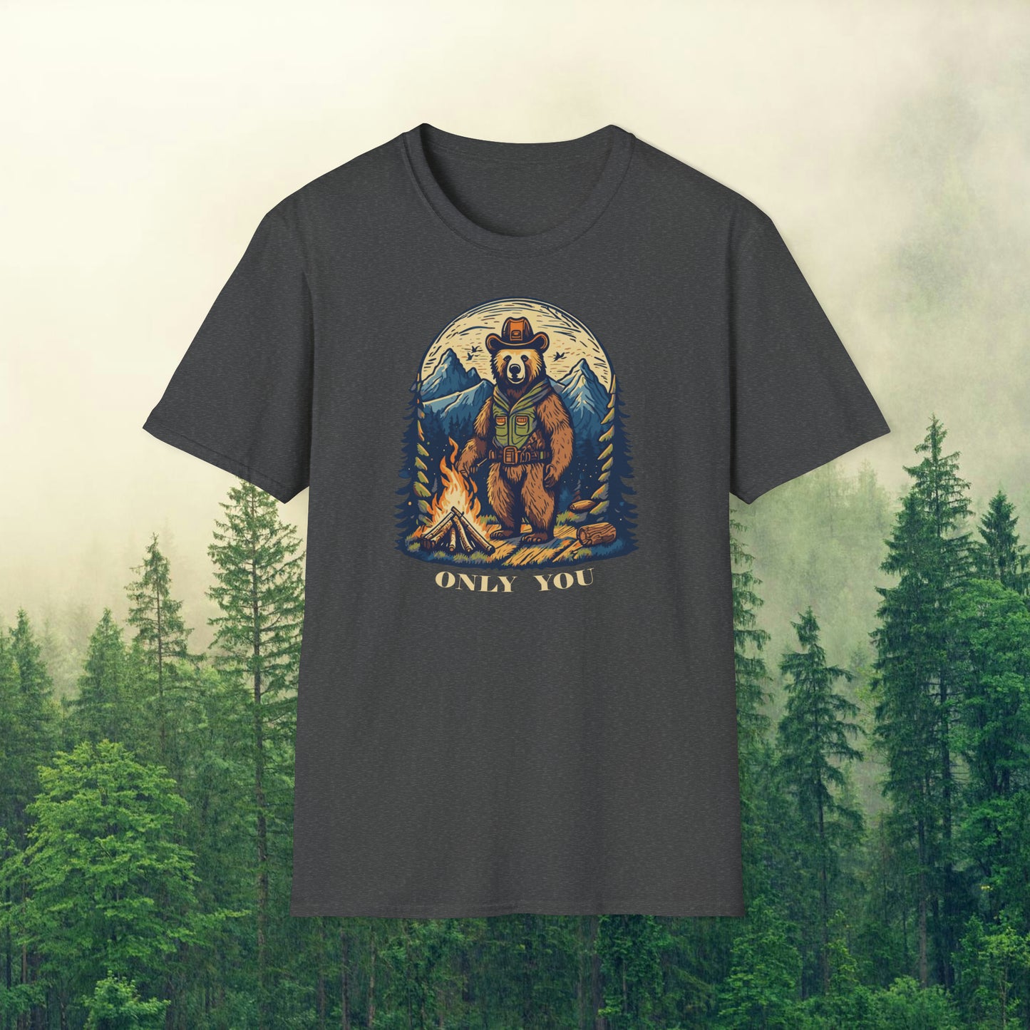 Smokey's Fire Safety - Sasquatchin' Adventure Tee