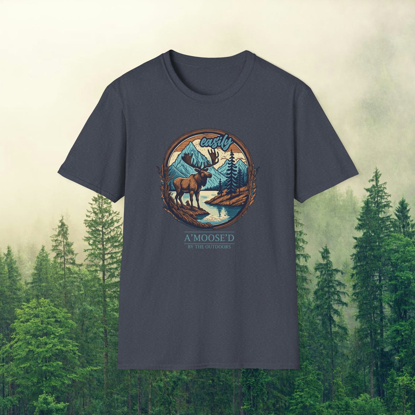 Nature's A'moose'ment - Sasquatchin' Adventure Tee