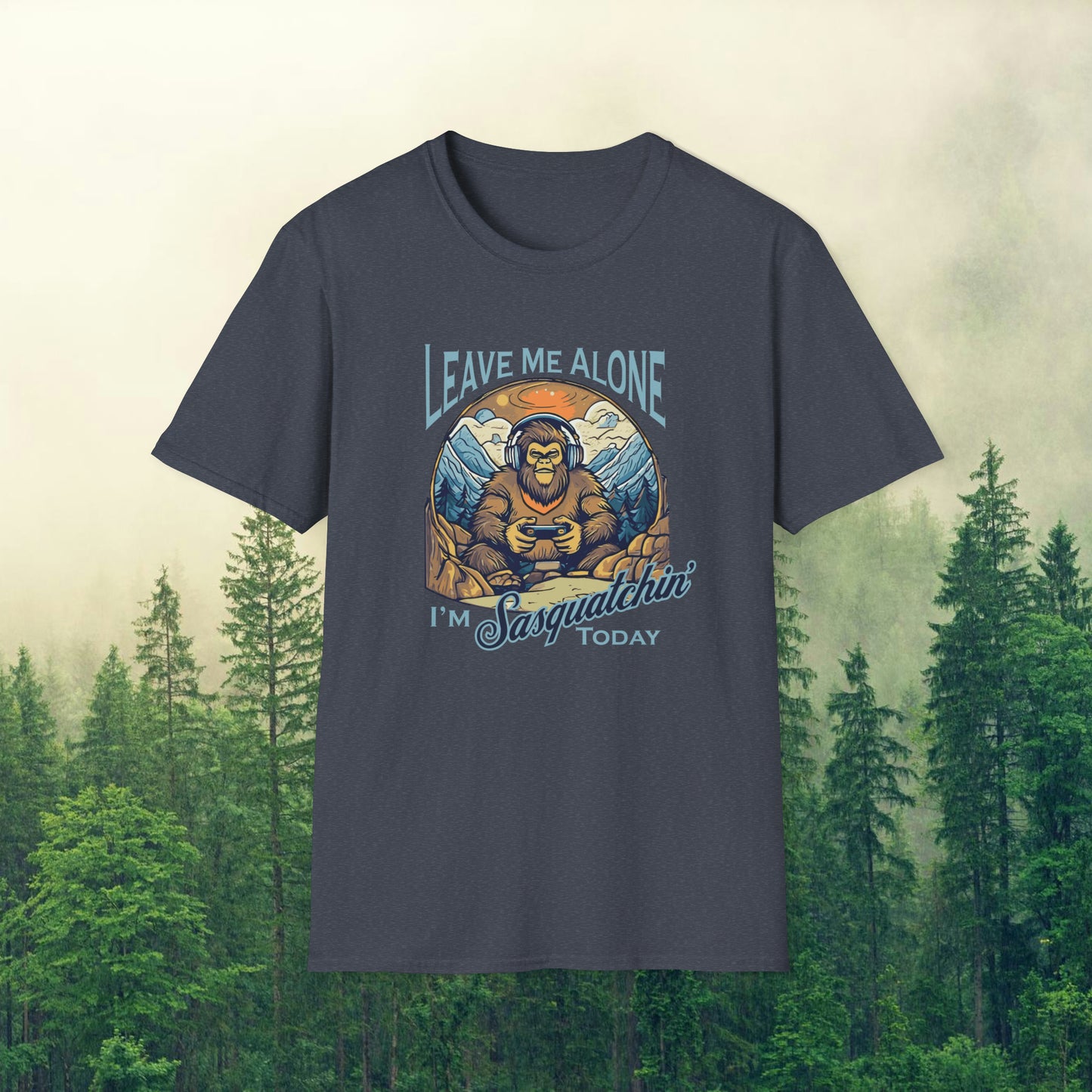 Bigfoot Gamer Vibes - Sasquatchin' Adventure Tee