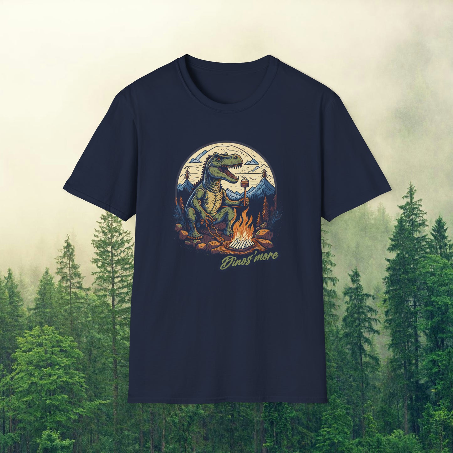 Jurassic Campfire - Sasquatchin' Adventure Tee