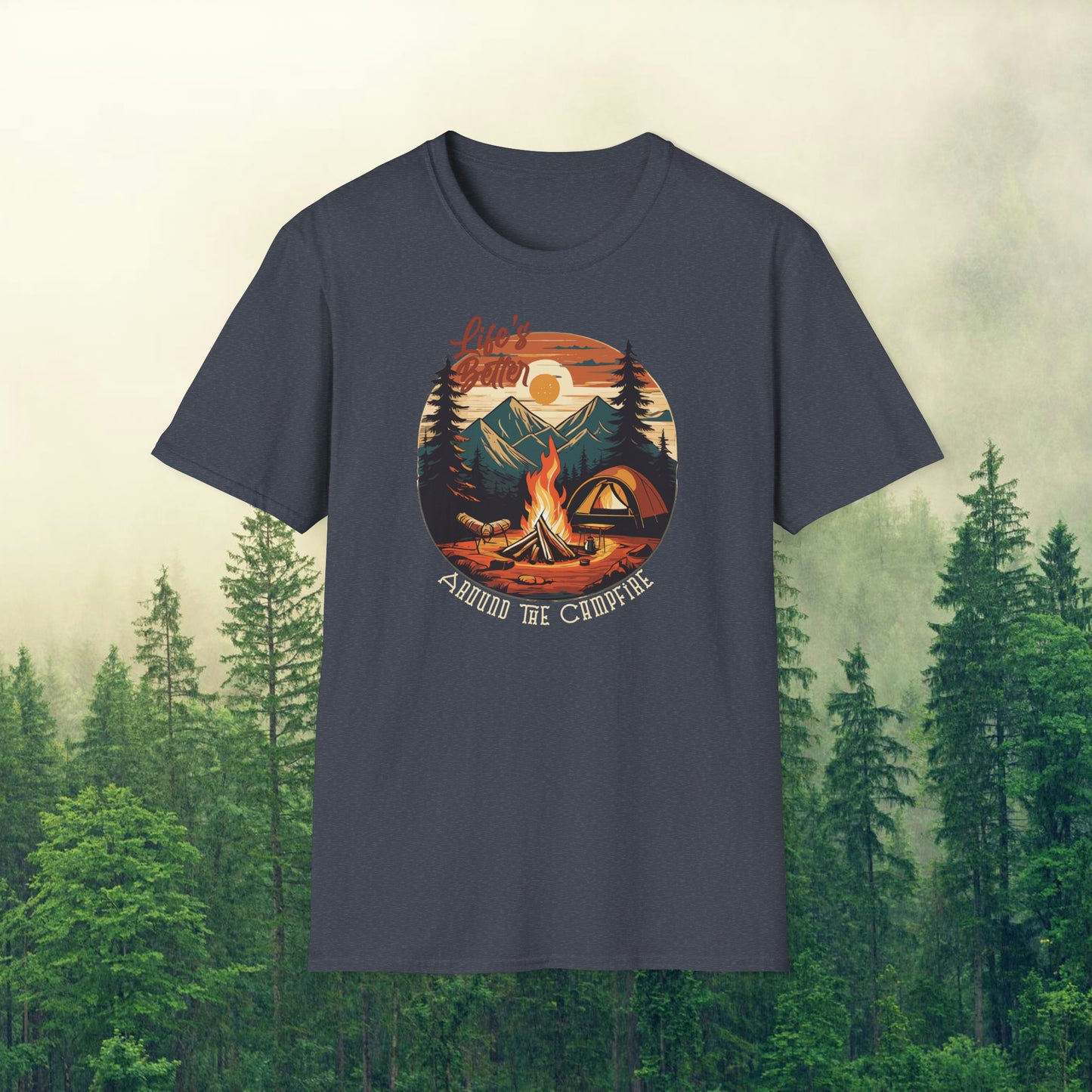 Campfire Life - Sasquatchin' Adventure Tee