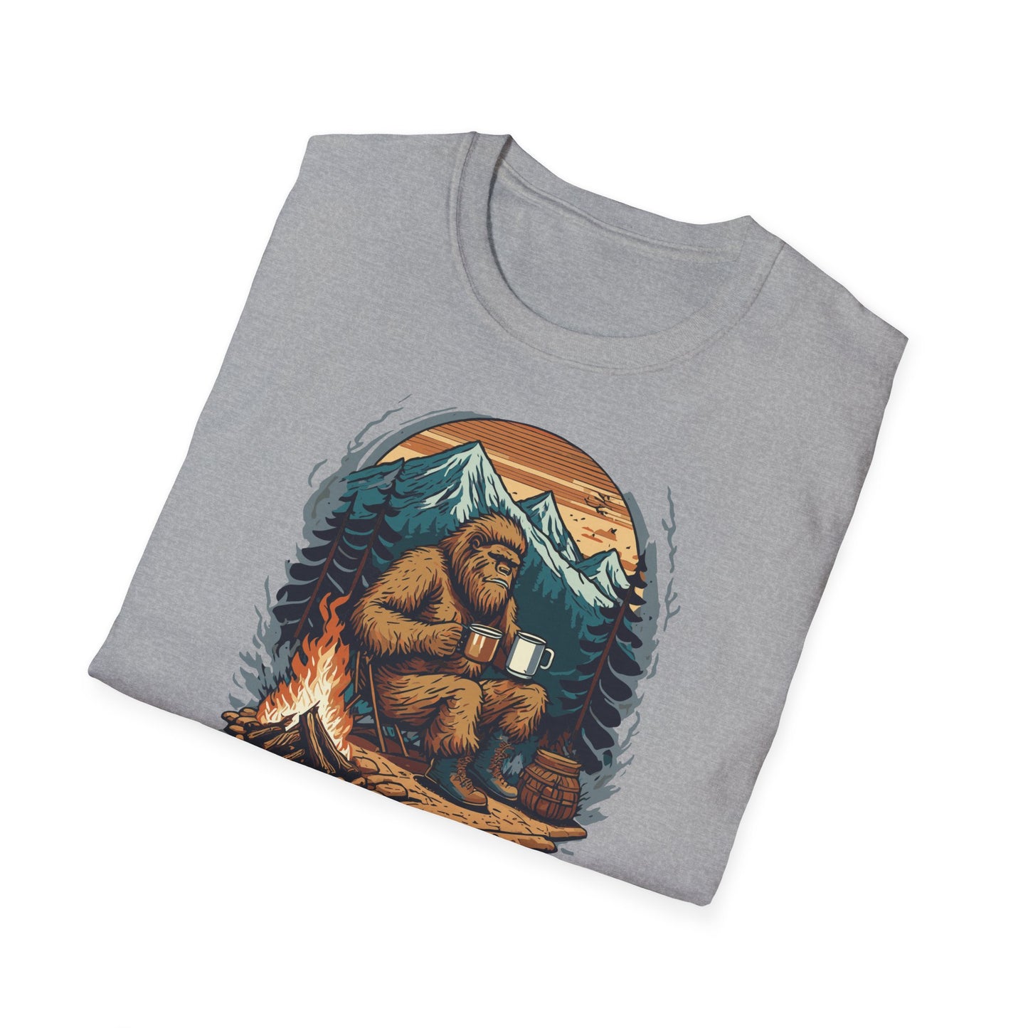 Bigfoot's Morning Brew: Sasquatchin' Adventure Tee