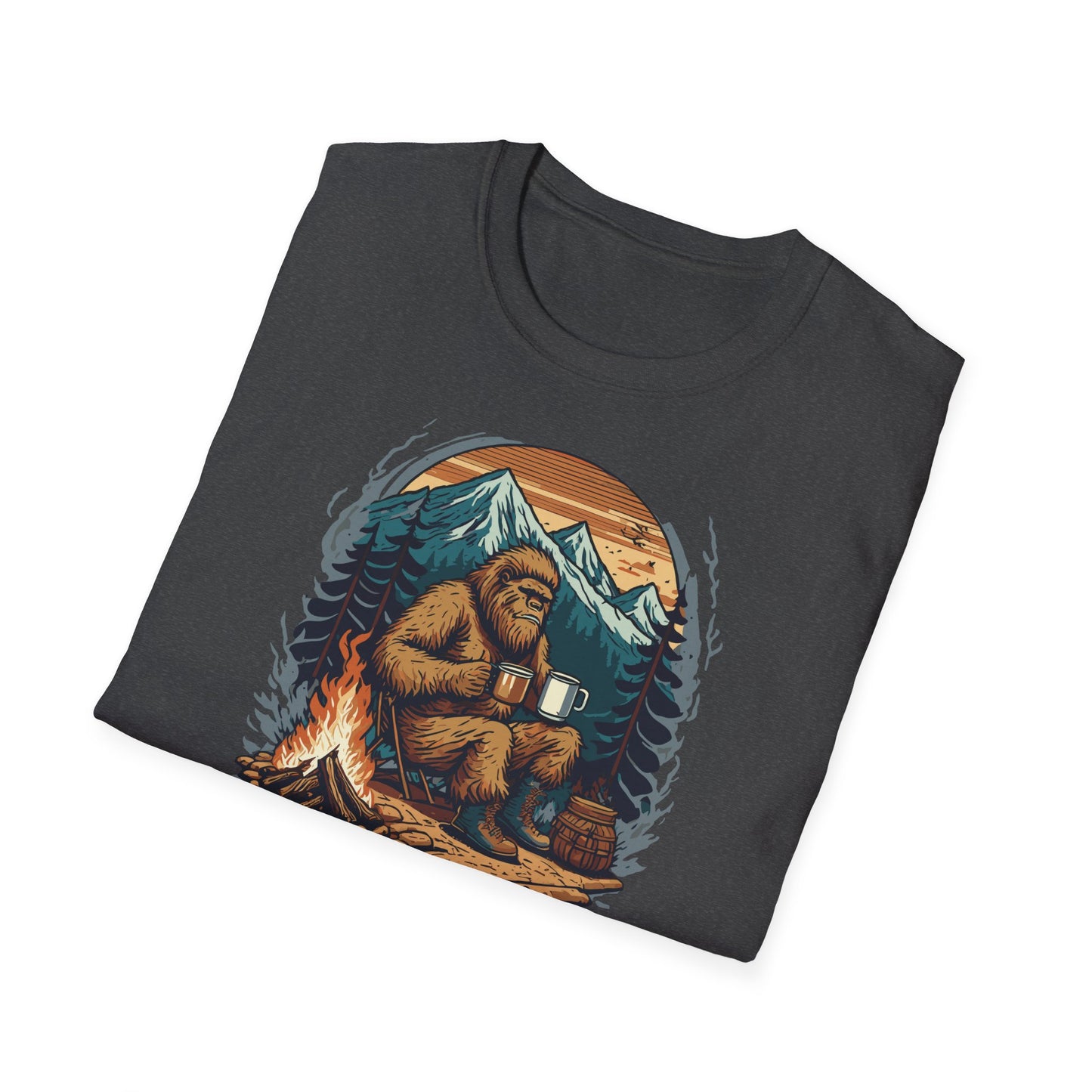 Bigfoot's Morning Brew: Sasquatchin' Adventure Tee