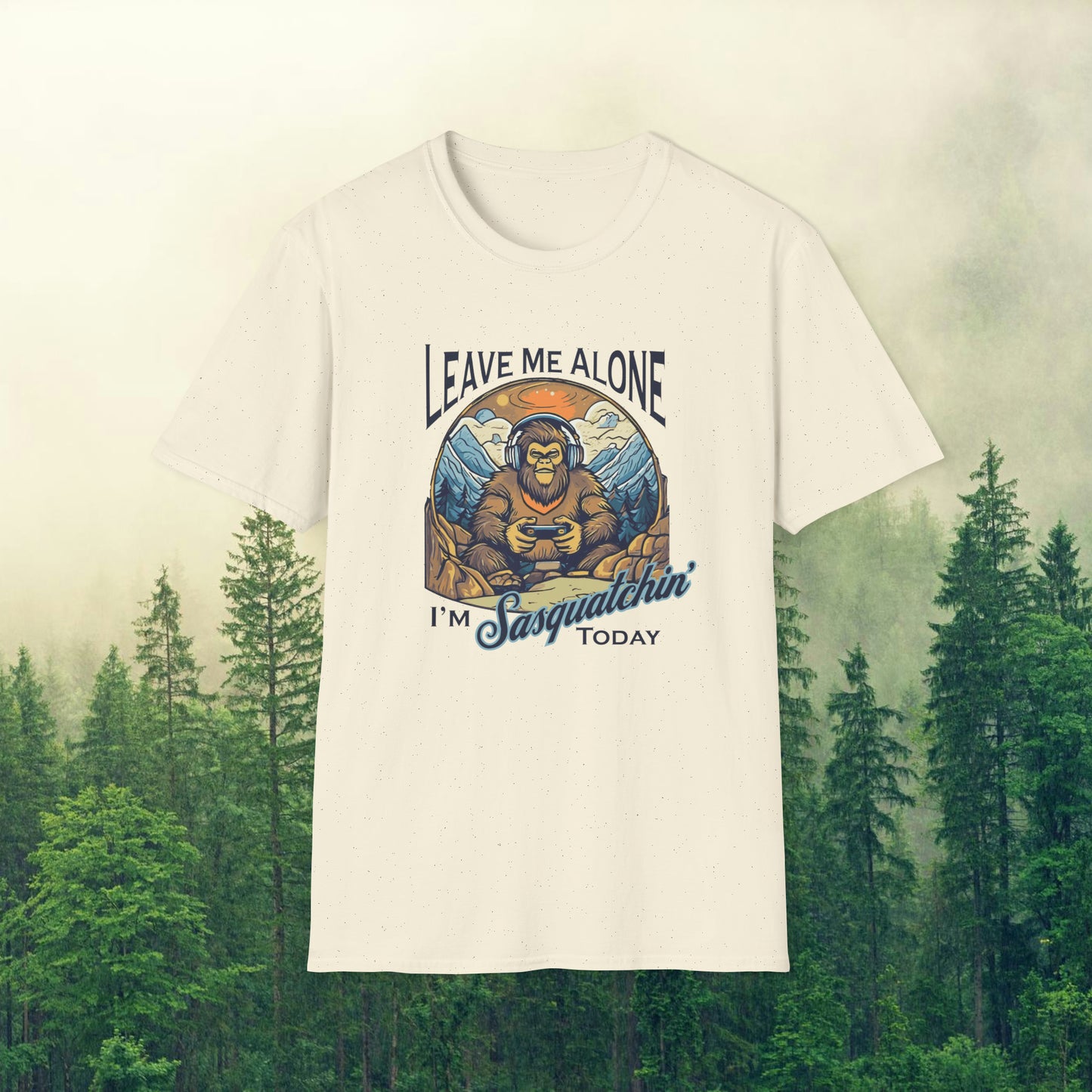 Bigfoot Gamer Vibes - Sasquatchin' Adventure Tee