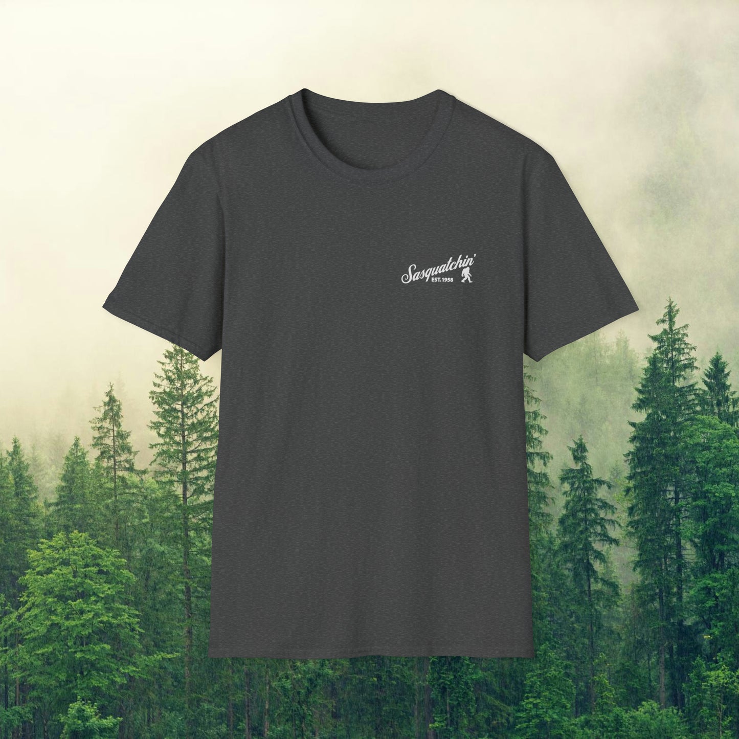 Sasquatchin' Est. 1958 Pocket Logo - Sasquatchin' Adventure Tee