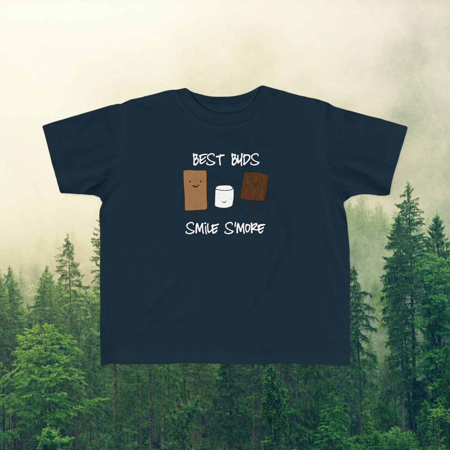 Best Buds Smile S'more: Campfire Life Toddler Tee