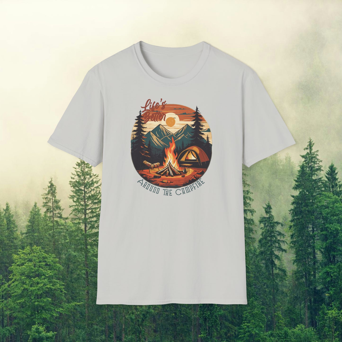 Campfire Life - Sasquatchin' Adventure Tee