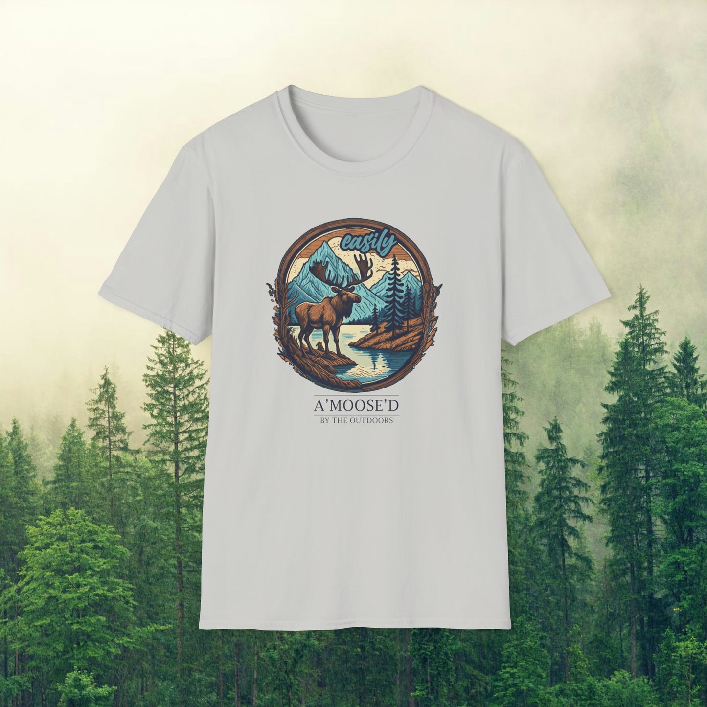 Nature's A'moose'ment - Sasquatchin' Adventure Tee