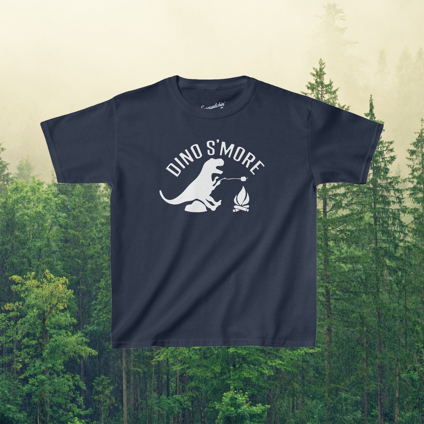 Dinosmore: Sasquatchin' Adventure Youth Tee