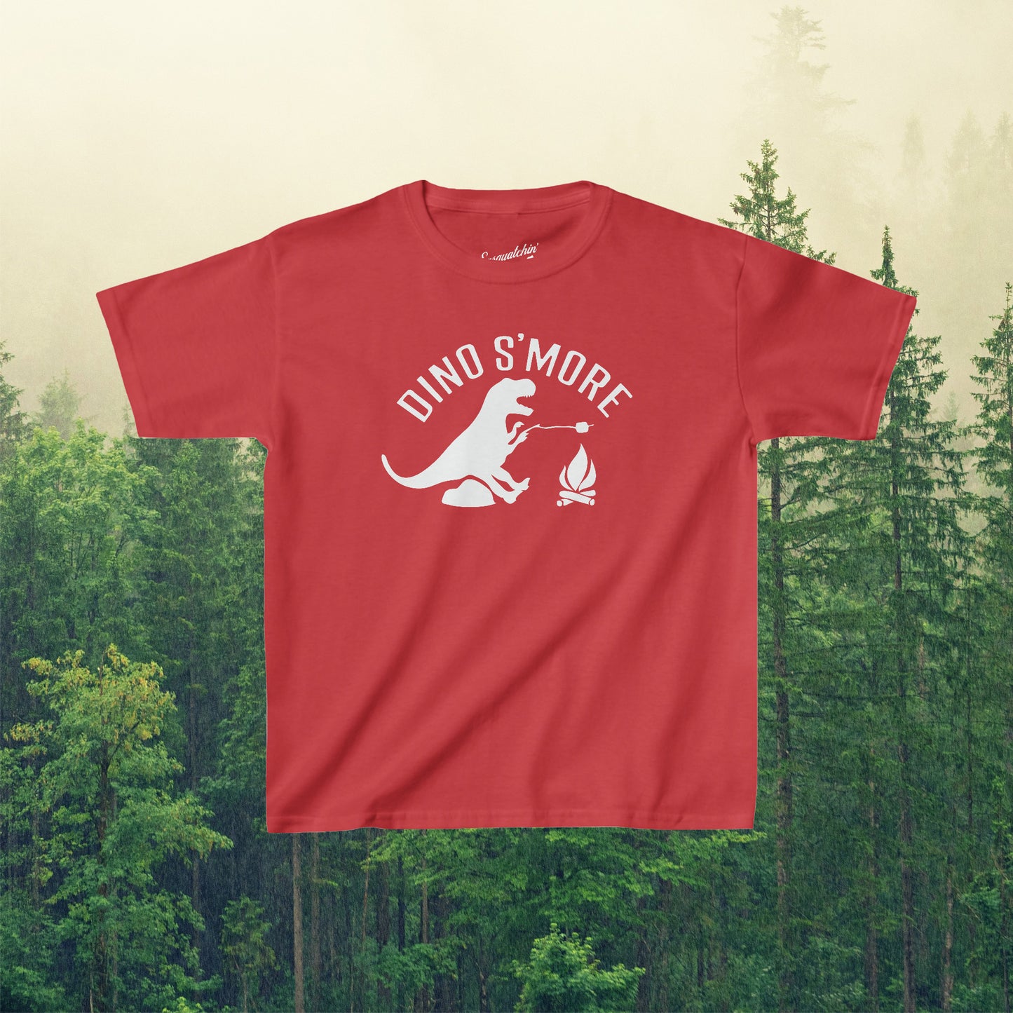 Dinosmore: Sasquatchin' Adventure Youth Tee