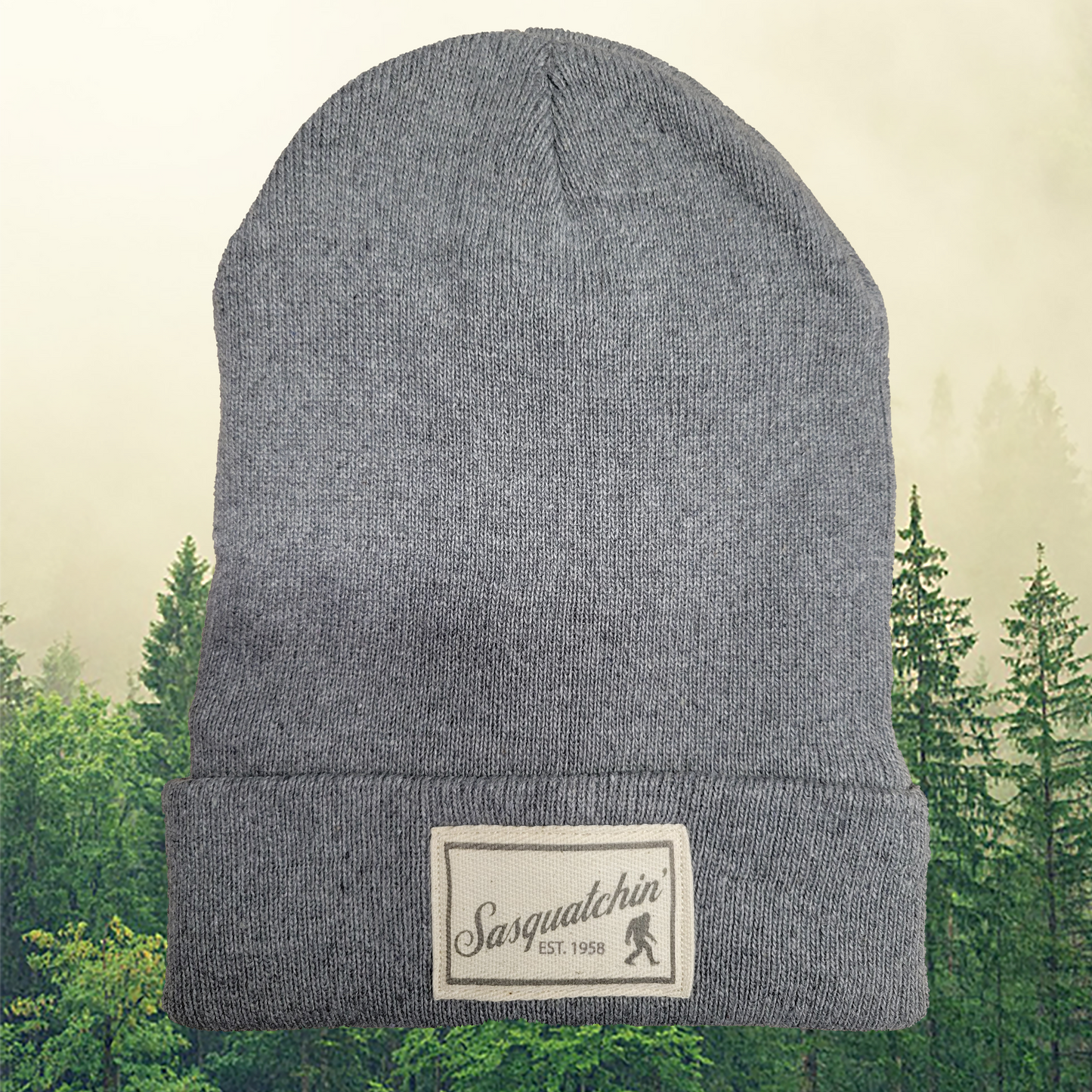 Sasquatchin' Toque: Fleece Lined Adult Knit Hat