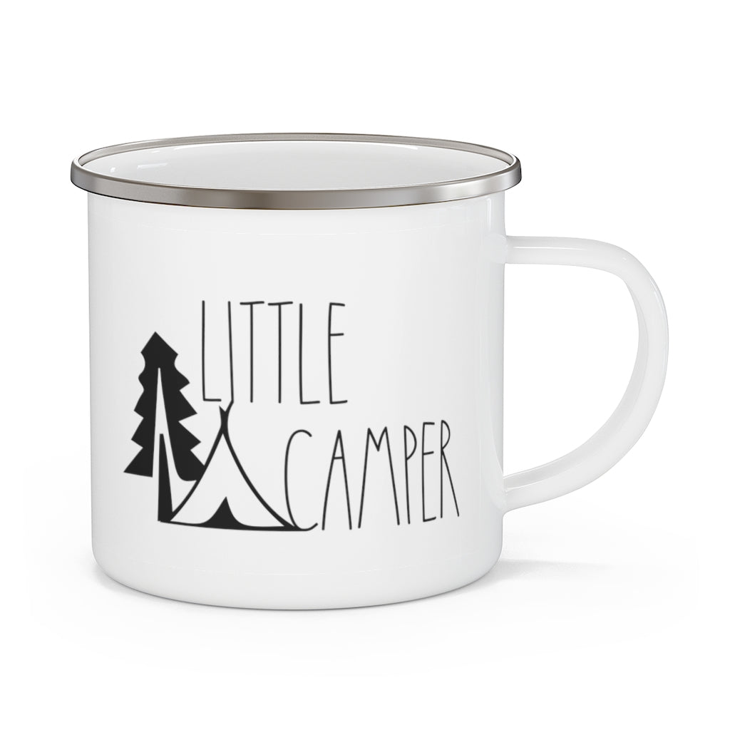 Little Camper Mug: The 12oz  Stainless Steel Enamel Mug