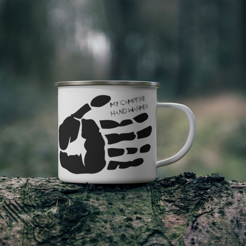 My Campfire Handwarmer Mug: The 12oz Stainless Steel Enamel Mug